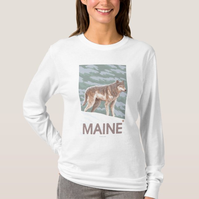 Camiseta Cena de MaineWolf (Frente)