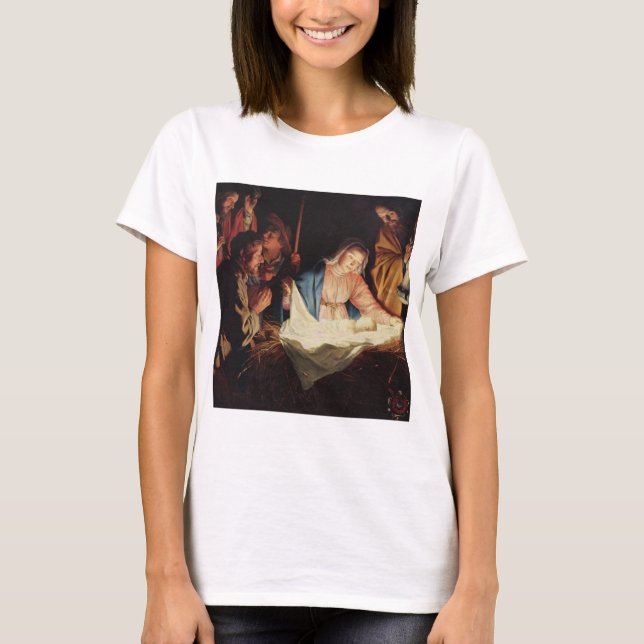 Camiseta Cena de Natividade (Frente)