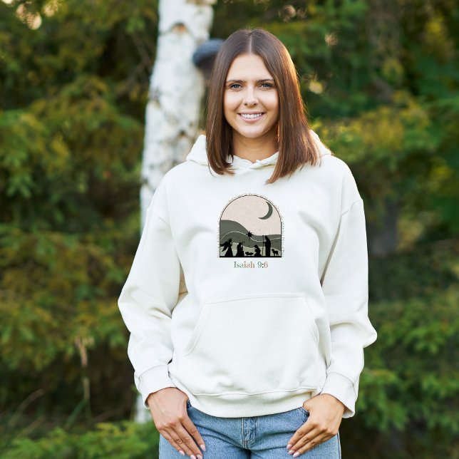 Camiseta Cena de natividade Verdade cristã bíblia verso (Criador carregado)