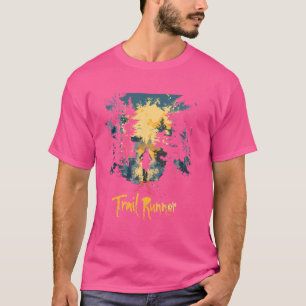 Camiseta Cena de Natureza do Executante de Trilha Motivacio