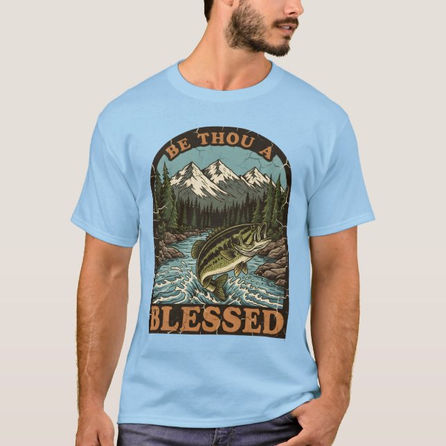 Camiseta Cena de Pesca Bendita (Frente)
