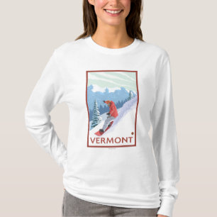 Camiseta Cena de VermontSnowboarder