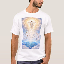 Camiseta Cena do ARREBATAMENTO na frente PREPARADO OU NÃO n