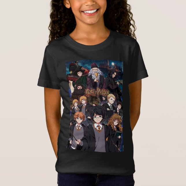 Camiseta Cena do Conjunto Anime HARRY POTTER™ (Frente)