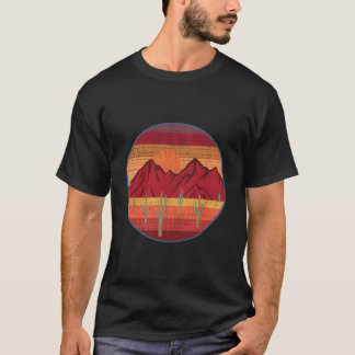 Camiseta Cena do Deserto da Montanha Sudoeste