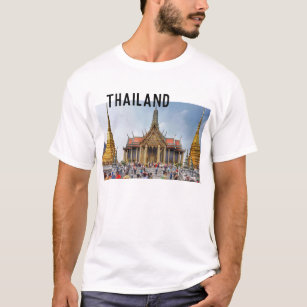 Camiseta Cena do Grande Palácio de Banguecoque na Tailândia