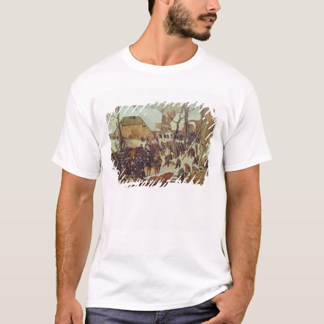 Camiseta Cena do inverno, século XVI (Frente)