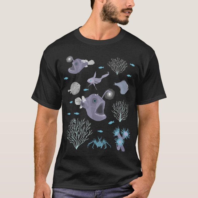 Camiseta Cena do Mar Profundo (Frente)