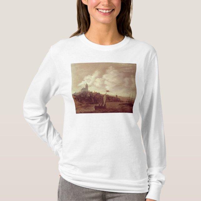 Camiseta Cena do rio e da cidade (Frente)