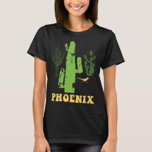 Camiseta Cena do Roadrunner do Deserto de Phoenix