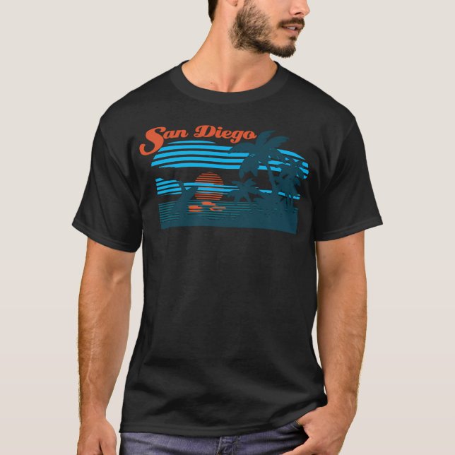Camiseta Cena do Surf San Diego (Frente)