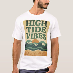 Camiseta Cena do Surf Sunset de Retro Beach