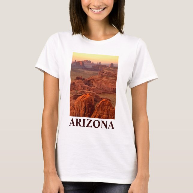 Camiseta Cena do vale do Monumento, Arizona (Frente)