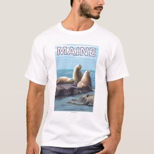 Camiseta Cena dos leões de MaineSea