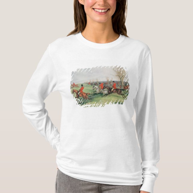 Camiseta Cena ostentando, século XIX (Frente)