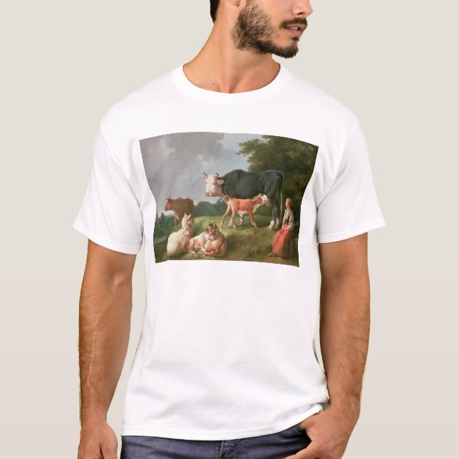 Camiseta Cena pastoral (Frente)