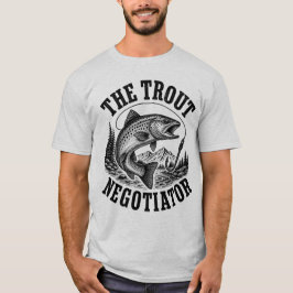 Camiseta Cena Rústica do Rio da Montanha Ilustração Vintage