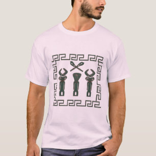 Camiseta cena tribal abstrato africana