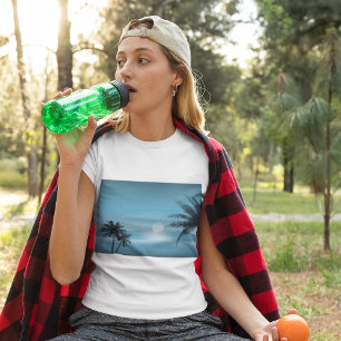 Camiseta Cena Tropical Noturna