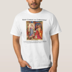 Camiseta Cena Wisemen da natividade do Natal