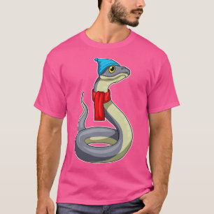 Camiseta Cenário de Cobra Gorro