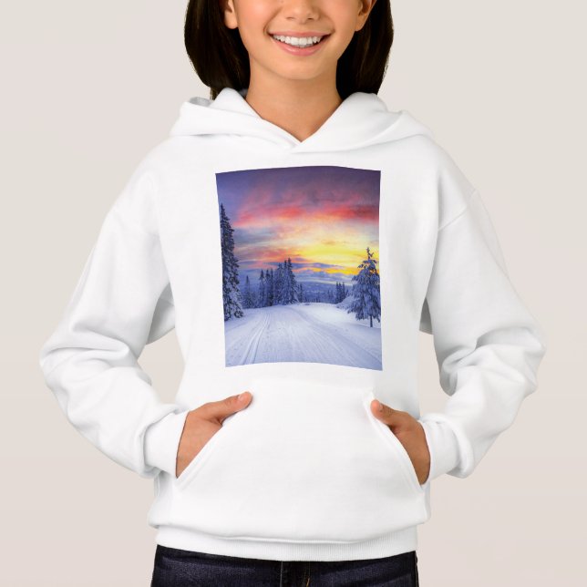 Camiseta Cenário de inverno (Frente)