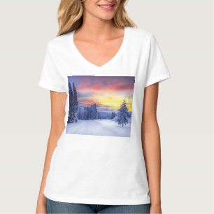 Camiseta Cenário de inverno