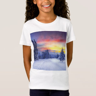 Camiseta Cenário de inverno