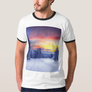 Camiseta Cenário de inverno