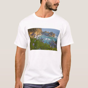 Camiseta Cenário de McWay Falls deságua na praia e