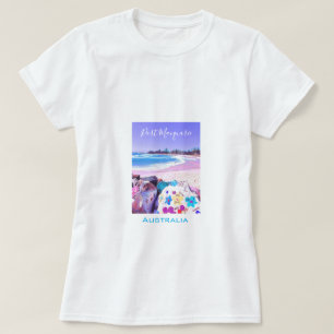 Camiseta Cenário de viagem da Austrália Port Macquarie NS