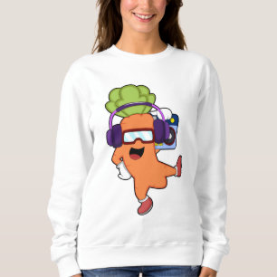 Camiseta Cenário em Música com Fone de Ouvido