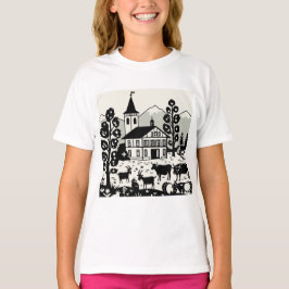 Camiseta Cenário montanhoso pitoresco