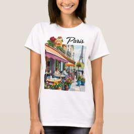 Camiseta Cênica do Café de Paris Encantadora