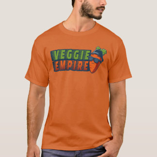 Camiseta cenoura do império vegano