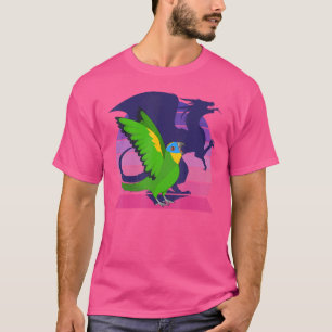 Camiseta Cenoura I Dragão Alado I Amazo Alado Laranja