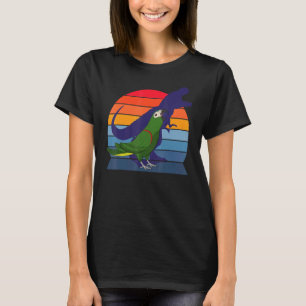 Camiseta Cenoura I Tyrannosaurus Rex I Hahn's Macaw