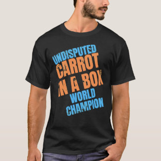 Camiseta Cenoura no Box World Champion Vintage Classic T-S