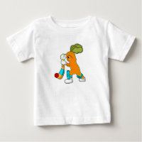 Cenoura no Cricket com morcego de Cricket