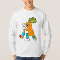 Cenoura no Cricket com morcego de Cricket