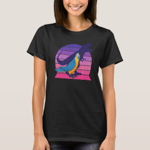Camiseta Cenoura Retro I Tyrannosaurus Rex I Blue throp M