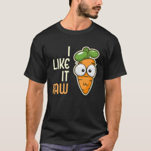 Camiseta Cenoura Vegetal Eu Gosto Dela Estilo De Vida Bruto