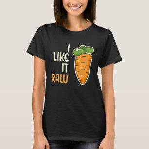 Camiseta Cenoura Vegetal Eu Gosto Dela Estilo De Vida Bruto