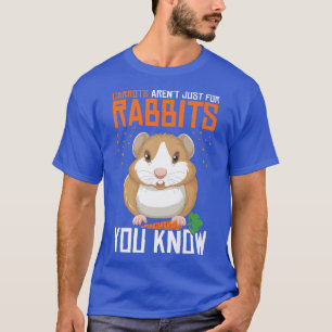 Camiseta Cenouras Não Arrem Apenas Para Coelhos Guiné Porco