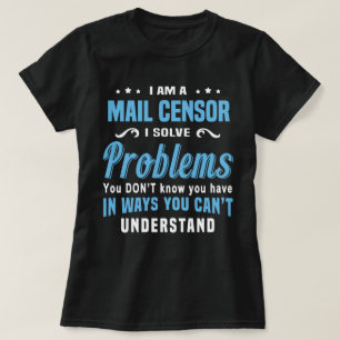Camiseta Censor de Correio