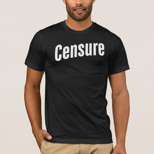 Camiseta Censura (Frente)