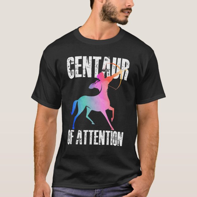 Camiseta Centauro de Atenção mitologia grega (Frente)