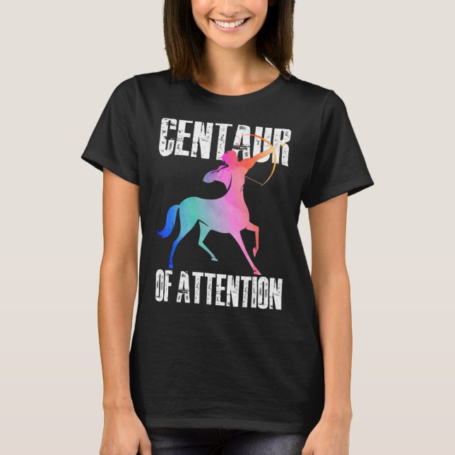 Camiseta Centauro de Atenção mitologia grega (Frente)