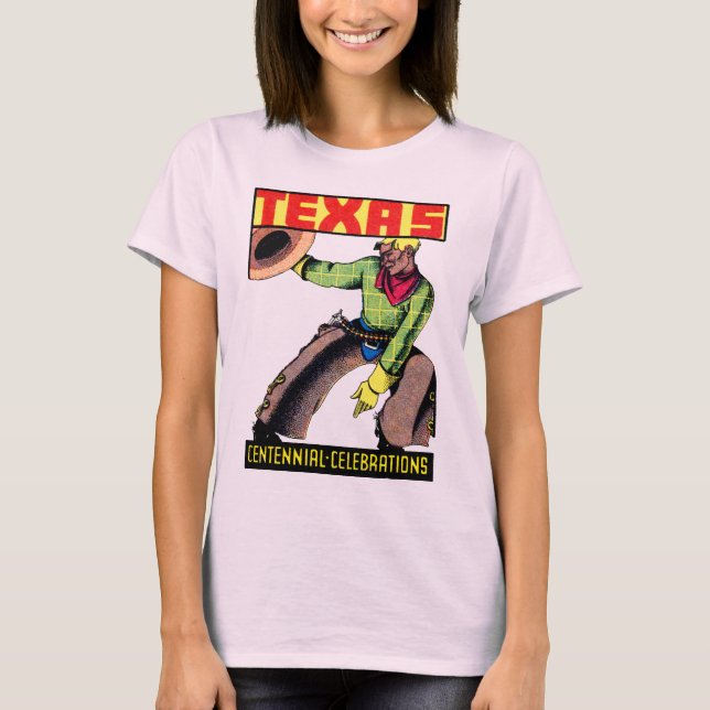 Camiseta Centenal do Texas 1936 (Frente)