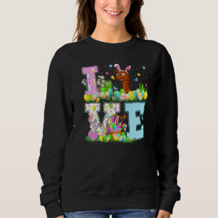 Camiseta Centipede Páscoa Caçada De Ovos Engraçado Centiped